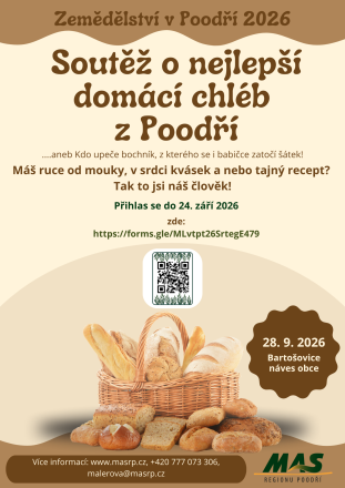 Soutěž o nejlepší domácí chleba z Poodří