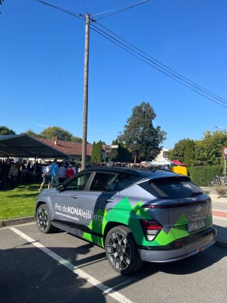 Elektromobil Hyundai Kona se představil na akci Zemědělství v Poodří 2026